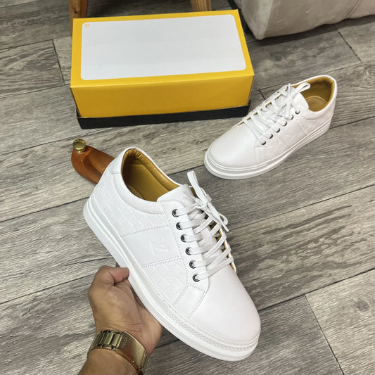 Baskets BLANC